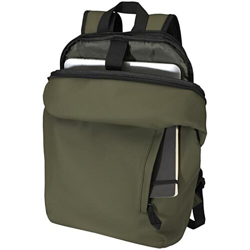Additional Image 7 - a green backpack with a black strap