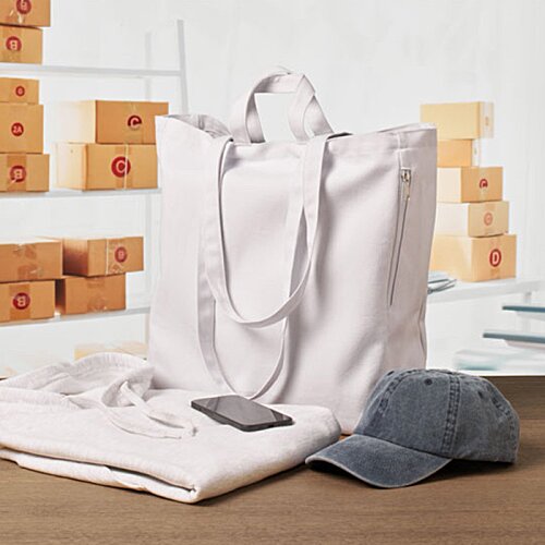 Additional Image 3 - a white bag on a table