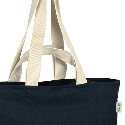 Additional Image 1 - a black bag with white straps