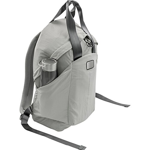 Additional Image 1 - a grey backpack with straps