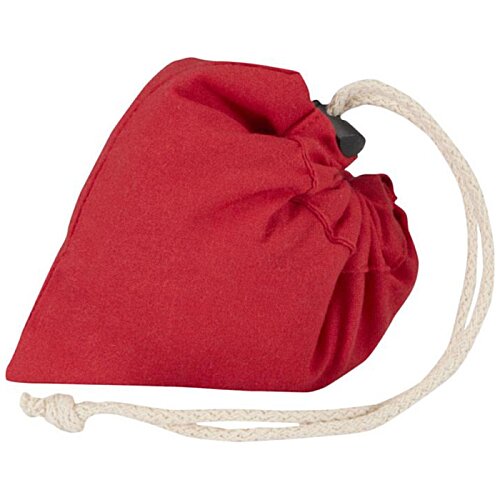 Additional Image 4 - a red pouch with a white strap