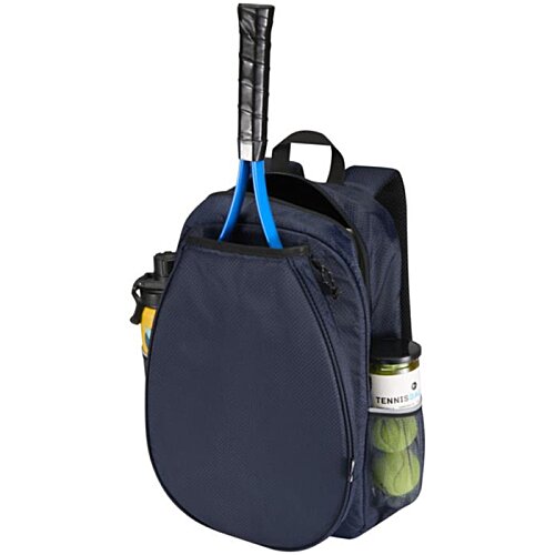 Additional Image 5 - a blue backpack with a blue handle