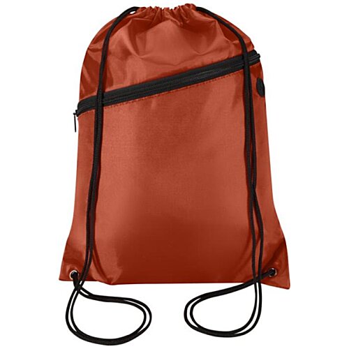 Additional Image 1 - a red backpack with black straps