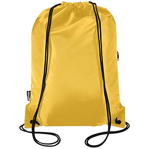 Additional Image 4 - a yellow backpack with black straps
