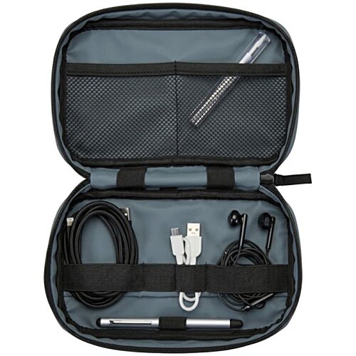 Additional Image 8 - a black and grey bag with objects inside