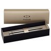 View Image 2 of 3 of DISC Parker Jotter Pen & Pencil Set - Stainless Steel