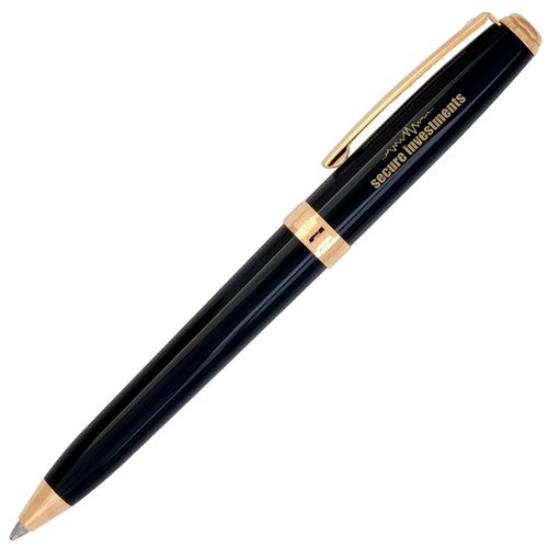 Additional Image 2 - a black and silver pen