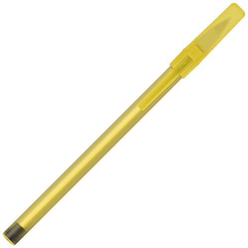 Additional Image 2 - a yellow pen with a black tip
