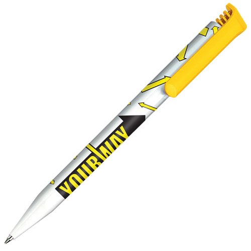 Additional Image 2 - a yellow pen with a yellow cap