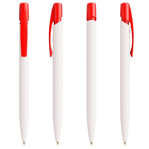 Additional Image 1 - a row of red and white pens