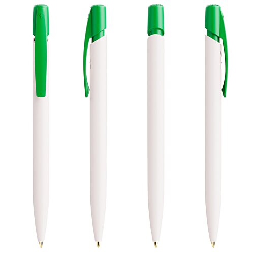 Additional Image 4 - a group of white and green pens
