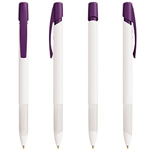 Additional Image 5 - a row of purple and white pens