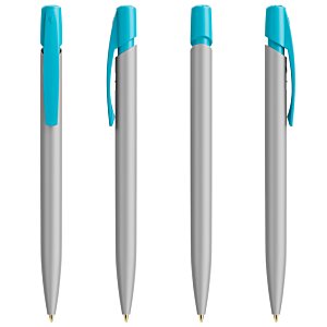 Additional Image 2 - a group of pens with blue caps