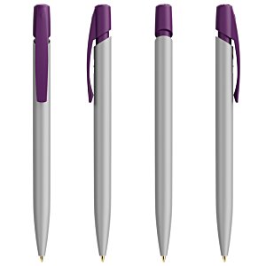 Additional Image 4 - a row of pens with purple caps