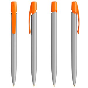 Additional Image 5 - a group of pens with orange caps