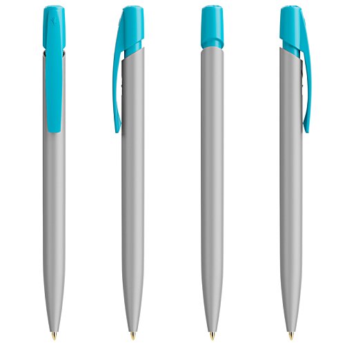 Additional Image 2 - a group of pens with blue caps