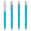 View Image 14 of 19 of BIC® Media Clic Pen - Frosted Barrel - Frosted White Clip