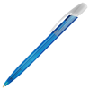 View Image 4 of 19 of BIC® Media Clic Pen - Frosted Barrel - Frosted White Clip