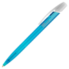 View Image 5 of 19 of BIC® Media Clic Pen - Frosted Barrel - Frosted White Clip