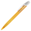 View Image 6 of 19 of BIC® Media Clic Pen - Frosted Barrel - Frosted White Clip