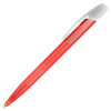 View Image 8 of 19 of BIC® Media Clic Pen - Frosted Barrel - Frosted White Clip