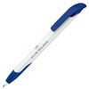 View Image 5 of 6 of DISC Senator® Challenger Grip Pen - White - Full Colour