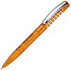 View Image 4 of 7 of DISC Senator® Spring Pen - Clear with Metal Clip