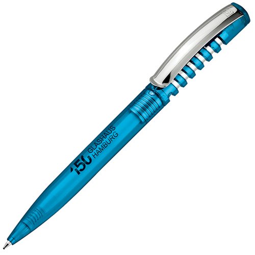 Additional Image 4 - a blue pen with a silver cap