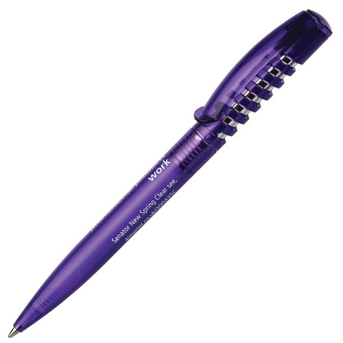 Additional Image 1 - a purple pen with a black cap
