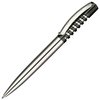 View Image 7 of 7 of DISC Senator® Spring Pen - Chrome with Clear Trim