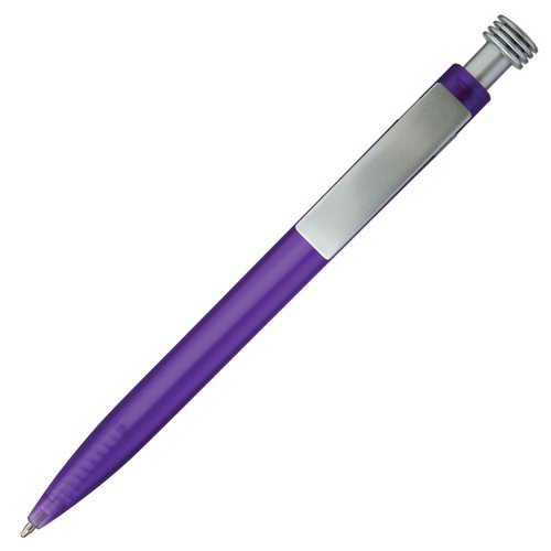 Additional Image 1 - a purple pen with a silver tip