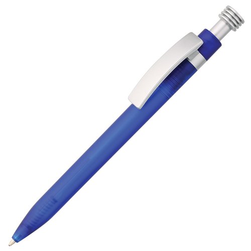 Additional Image 4 - a blue pen with a white cap