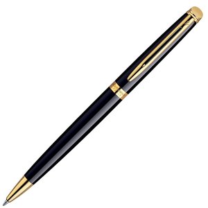 Additional Image 3 - a black pen with gold trim