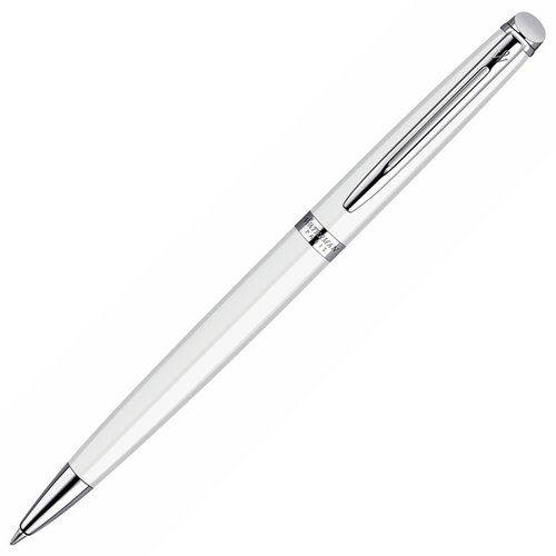 Additional Image 2 - a white pen with silver tips