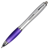 View Image 4 of 7 of Curvy Pen - Silver - Printed