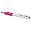 View Image 4 of 7 of DISC Curvy Pen - White - 1 Day