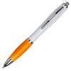 View Image 7 of 7 of DISC Curvy Pen - White - 1 Day