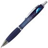 View Image 3 of 5 of DISC Curvy Pen - Exclusive Coloured Barrel - Full Colour