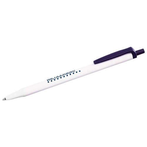 Additional Image 1 - a white pen with black cap