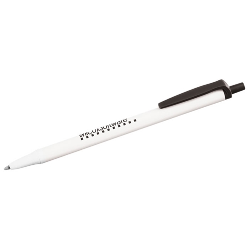 Additional Image 2 - a white pen with black cap