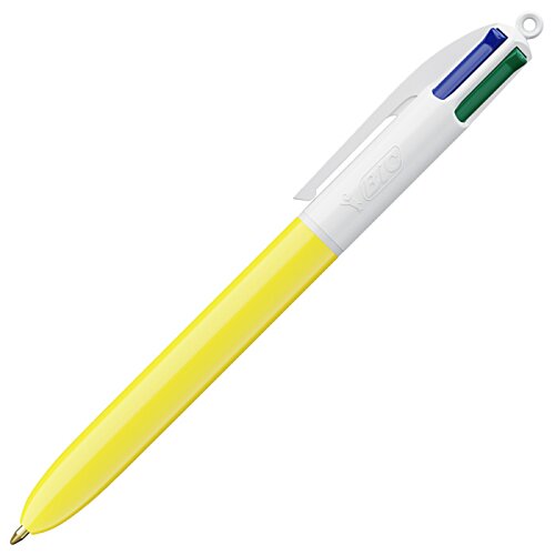 Additional Image 4 - a yellow pen with blue and green caps