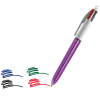 View Image 2 of 4 of BIC® 4 Colours Shine Pen