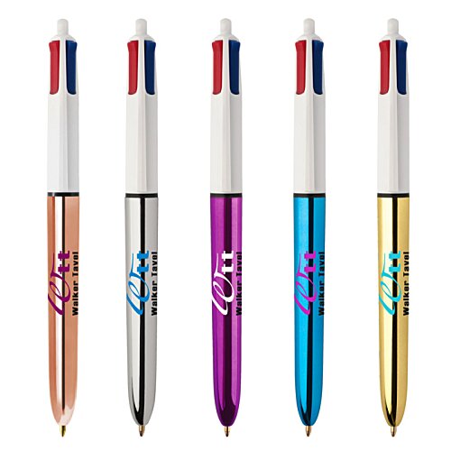 BIC® 4 Colours Shine Pen Image 2 of 4