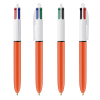 View Image 3 of 4 of BIC® 4 Colours Fine Point Pen - Printed