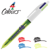 View Image 3 of 8 of BIC® 4 Colours Fluo Highlighter Pen