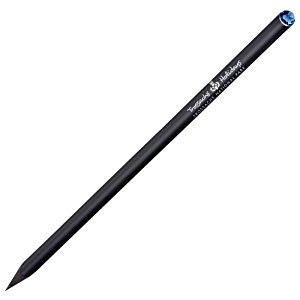 Additional Image 1 - a black pencil with a blue tip
