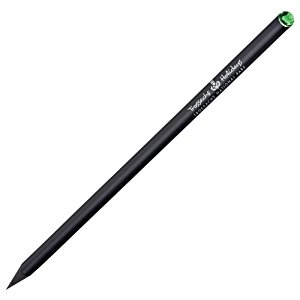 Additional Image 3 - a black pencil with a green tip