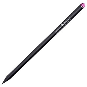 Additional Image 4 - a black pencil with a pink tip