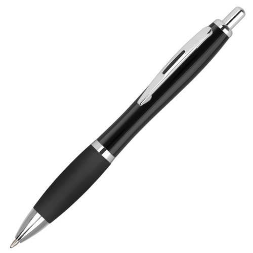 Additional Image 2 - a black pen with silver cap