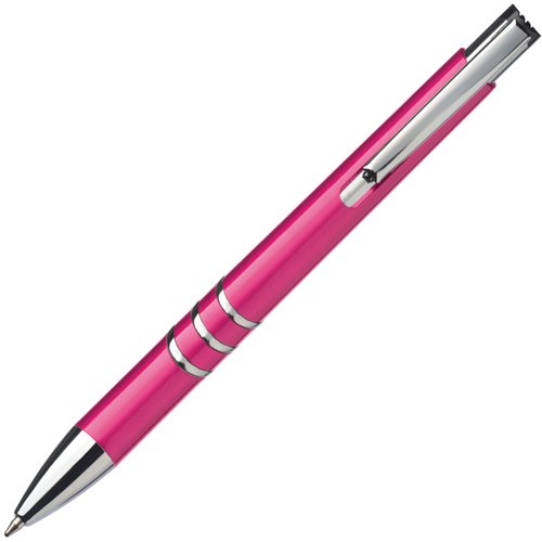 Additional Image 1 - a pink pen with silver cap